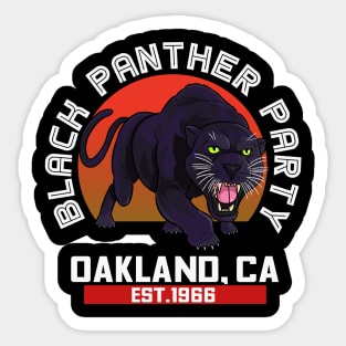 Black Panther Party Sticker